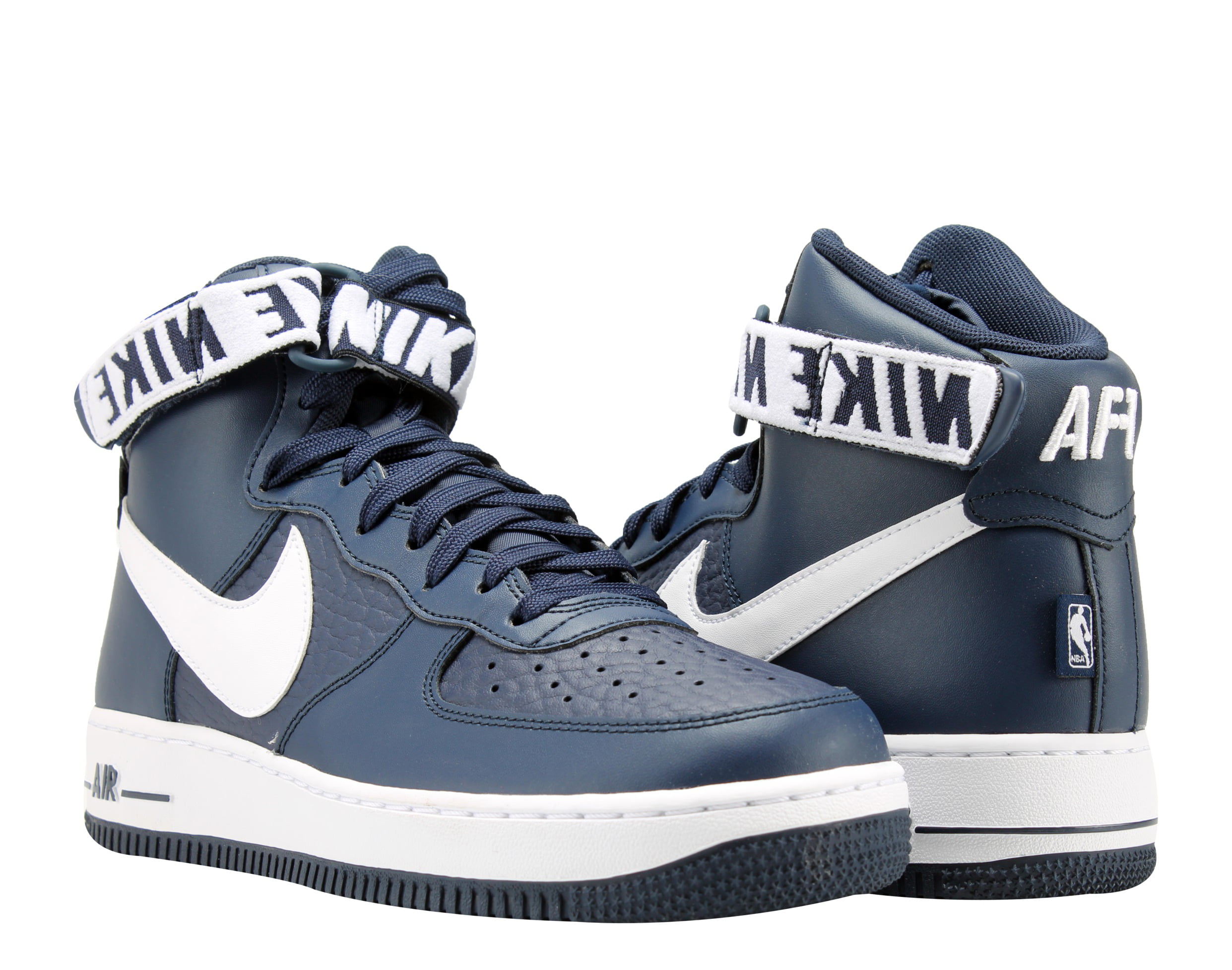 colateral domingo tema Nike Air Force 1 High '07 "NBA Pack" Men's Shoes College Navy/White  315121-414 - Walmart.com
