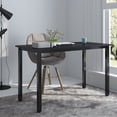 thumbnail image 2 of SOGES Computer Desk 47 inches Large Office Desk Sturdy Office Desk, Black, 2 of 7