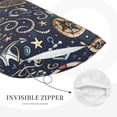 thumbnail image 5 of Balery Nautical Pillow Covers,Bed Pilowcases,Reversible Plush Throw Pillow Covers End Pillow Encasement,Pillow Case - 20"X30", 5 of 9