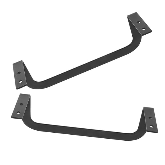 SEWOART 2Pcs Mattress Gripper Black Metal Anti Slide Mattress Holder Compatible with Bed Frames