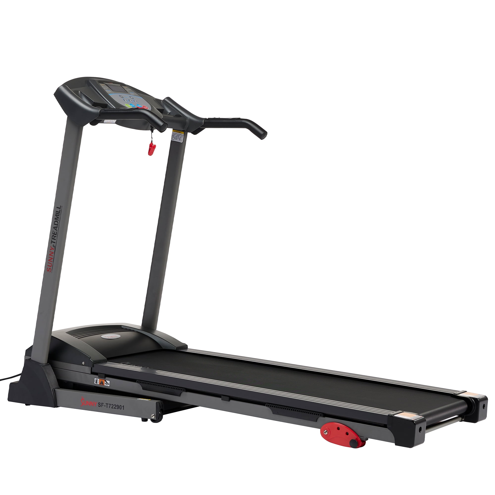 Sunny Health Fitness Easy Home Indoor T4400 Treadmill w Manual Incline LCD Display Walmart