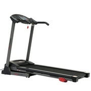 Sunny Health & Fitness Foldable Electric Smart Treadmill with Adjustable Incline and Bluetooth Connectivity - SF-T722901