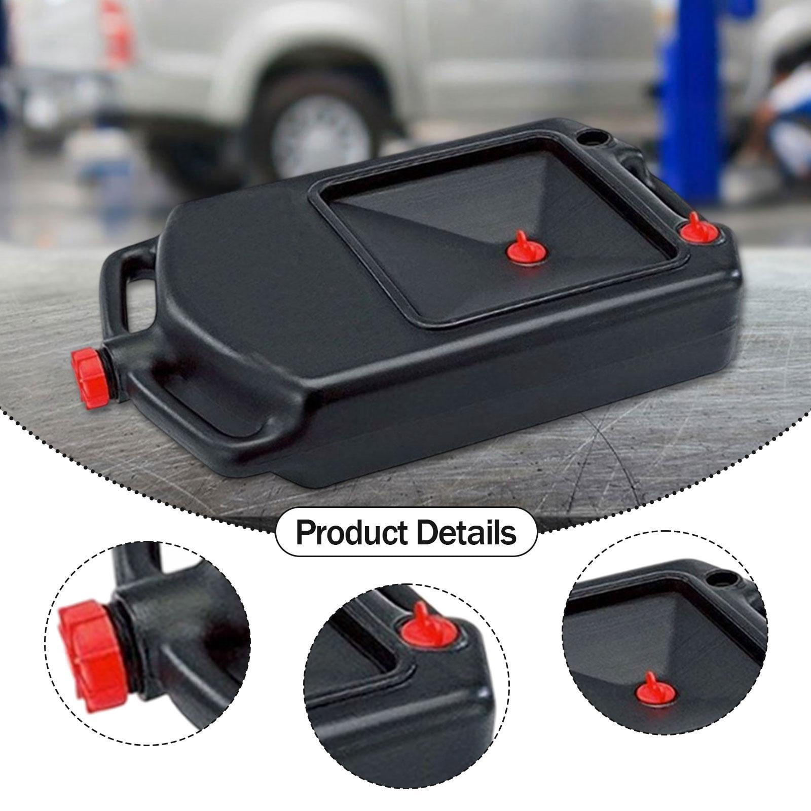 Wzmzjy Oil Drain Container Leakproof Auto Oil Drip Catcher Pan Fluid Drain Pan Prevents