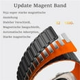 thumbnail image 2 of XIHAMA Silicone Magnetic Bands Compatible with Apple Watch Band 49mm 45mm 44mm 42mm 41mm 40mm 38mm Thin Silicone Strong Magnet Link Sport Loop for iWatch Series 9 8 7 6 5 4 3 2 1 SE Ultra 2 1, 2 of 6