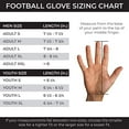 thumbnail image 5 of Battle Gants de Football Double Menace Gants Ultra-Collants pour Récepteurs de Paume Gants Pro-Style, Adultes, 5 of 5