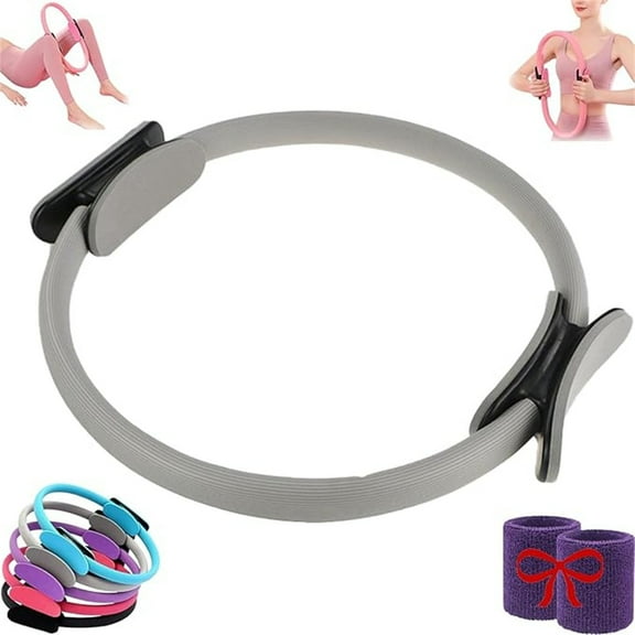 Kayannuo Pilates Circle Ring - Resistance Trainer for Thighs/Glutes & Postpartum Recovery (Includes Online Workout Guide)