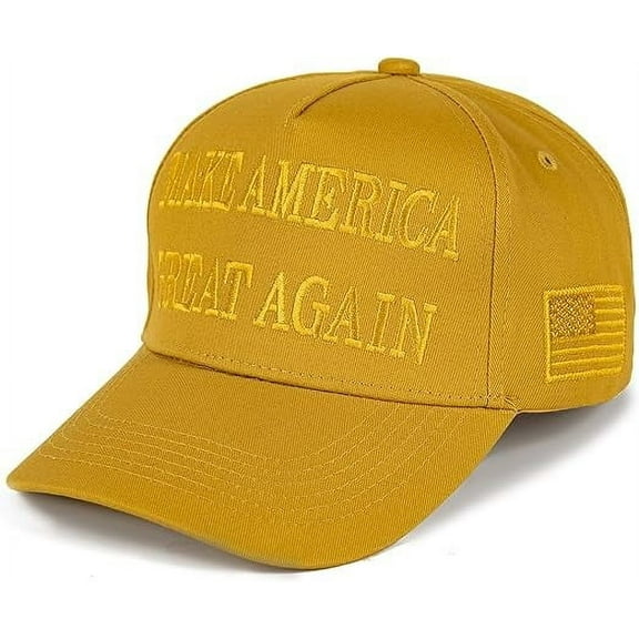 MAGA Hat Trump Gold Cap-Make America Great Again
