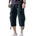 thumbnail image 2 of Zylarhe Casual Pants for Men Men's Gym Pants Workout Running Athletic Joggers Slim Fit Sport Track Pants With Zipper Pockets with Foam, 2 of 4