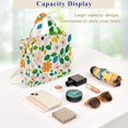 thumbnail image 5 of FORMRS Womens Corduroy Tote Bag Crossbody Shoulder Handbag with Pocket, Retro Orange Floral, 5 of 7