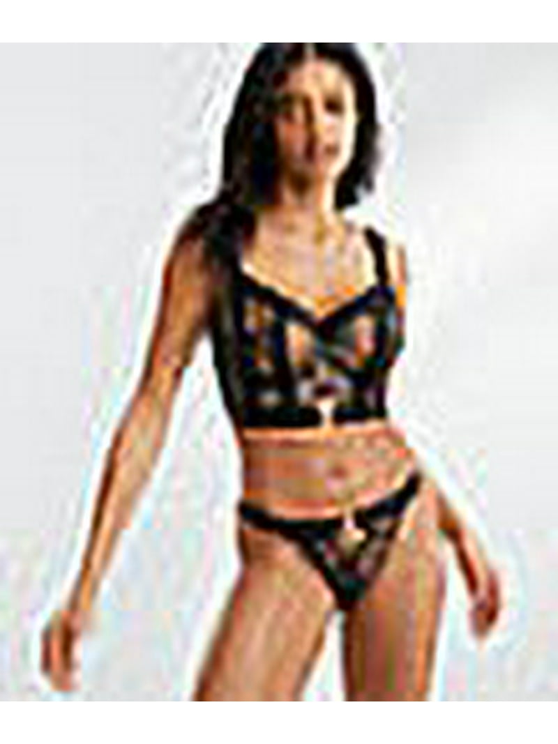 Women's Pour Moi 20339 India Embroidery Underwire Bustier