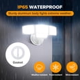 thumbnail image 4 of Lámpara LED LUTEC 80W 9000LM para exteriores IP65 a prueba de agua, 4 of 8