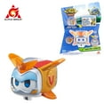 thumbnail image 3 of Super Wings Super Pet-Tino - Dinosaurio mascota con luz brillante, se desliza hacia la cara para cambiar de emoción, juguete apilable para niños, regalo de Navidad, 3 of 5
