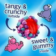 thumbnail image 2 of NERDS Gummy Clusters, Candy, Very Berry, Crunchy and Gummy, 8 oz - Pack of 2, 2 of 5
