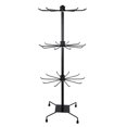 thumbnail image 1 of 1Pc Metal Hat Display Stand Rotating 3-Tier Storage Rack Headwear Rack, 1 of 3