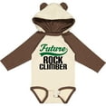 thumbnail image 3 of Inktastic Future Rock Climber Boys Long Sleeve Baby Bodysuit, 3 of 5