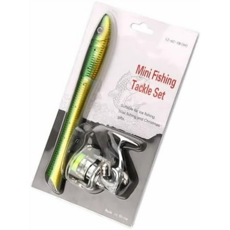 Portables Pen Fishings Rod Fish Shaped Telescopic Spinnings Rod Lightweight Pocket Fishings Poles Easily to Use Portables Pen Fishings Rod$$Sport & Recreation Other