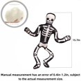 thumbnail image 2 of Skeleton Plush Toy-15.7" Skull Plushies Prank Skeleton Stuffed Animal Toys Halloween Plush Decor Birthday Gifts for Kids, 2 of 5