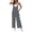 Gray, variant on Vedolay Womens Jumpsuits Dressy Women's Bodycon Romper Spaghetti Strap Short Pants One Piece Jumpsuits Clubwer,Navy M