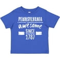 thumbnail image 3 of Inktastic Pennsylvania Awesome Since 1787 Boys or Girls Toddler T-Shirt, 3 of 5