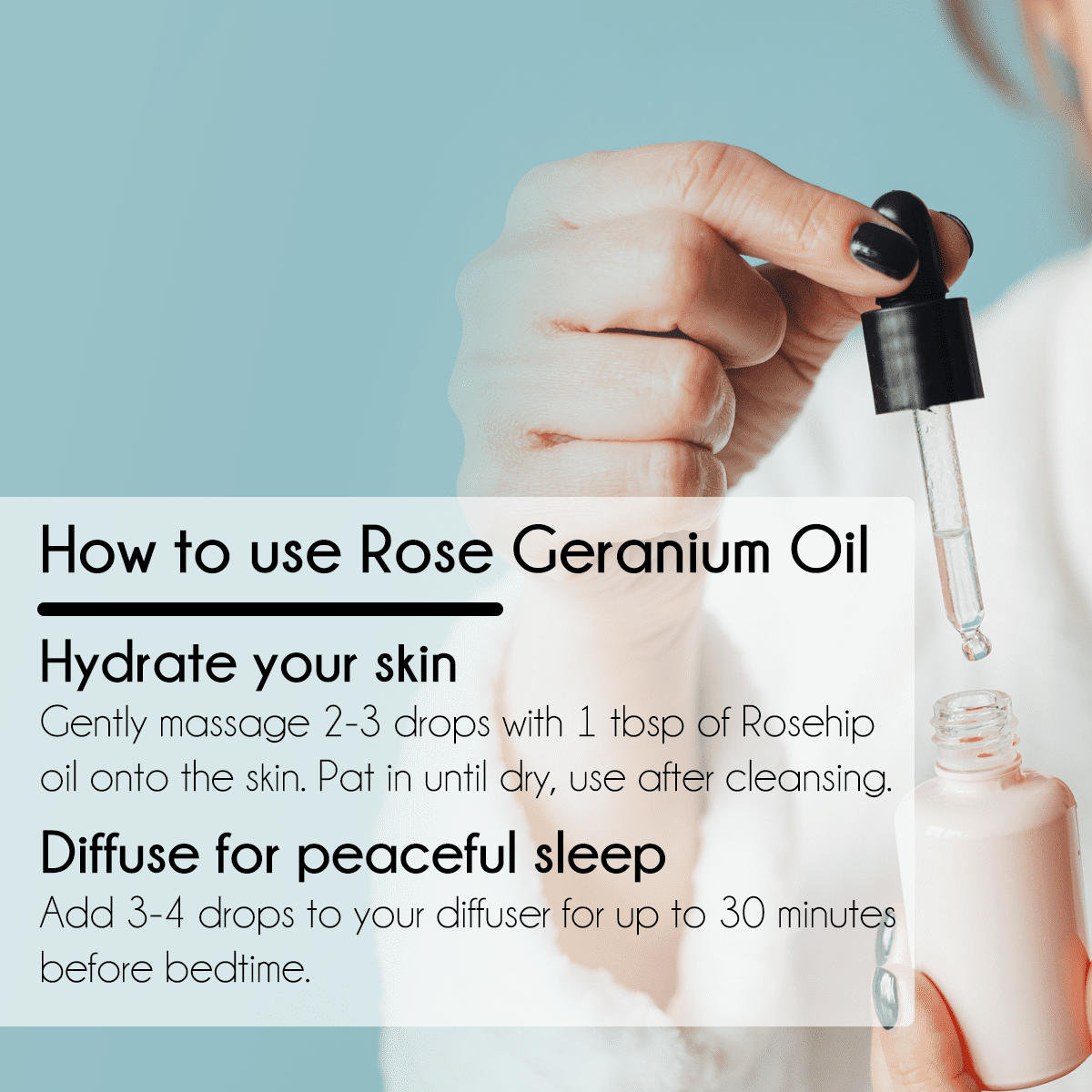 GreenHealth Rose Geranium – 16 fl oz (473 ml) Aluminum Bottle w/Plug Cap – 100% Pure Essential Oil