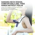 thumbnail image 5 of Mini Portable Fan Handheld Fan Rechargeable Small Desk Fan 5 Speeds 90° Foldable Battery Operated Fan with Lanyard for Home Office Travel Use, 5 of 5