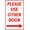 165-Use Other Door Right, variant on Please Use Other Door Sign Left Arrow for Outdoor or Indoor Use 12" * 8"