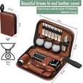 thumbnail image 5 of Golf Gifts for Men and Women, Golf Accessories Set with Hi-End Case, Golf Balls, Rangefinder, Golf Tees, Brush, Multifunctional Divot Knife, Scorer, Golf Ball Clamp, 5 of 9