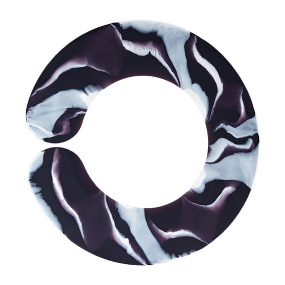 Hair Dyes Collar,Hair Coloring Cape Silicone Neck Wrap Hair Cutting Cape