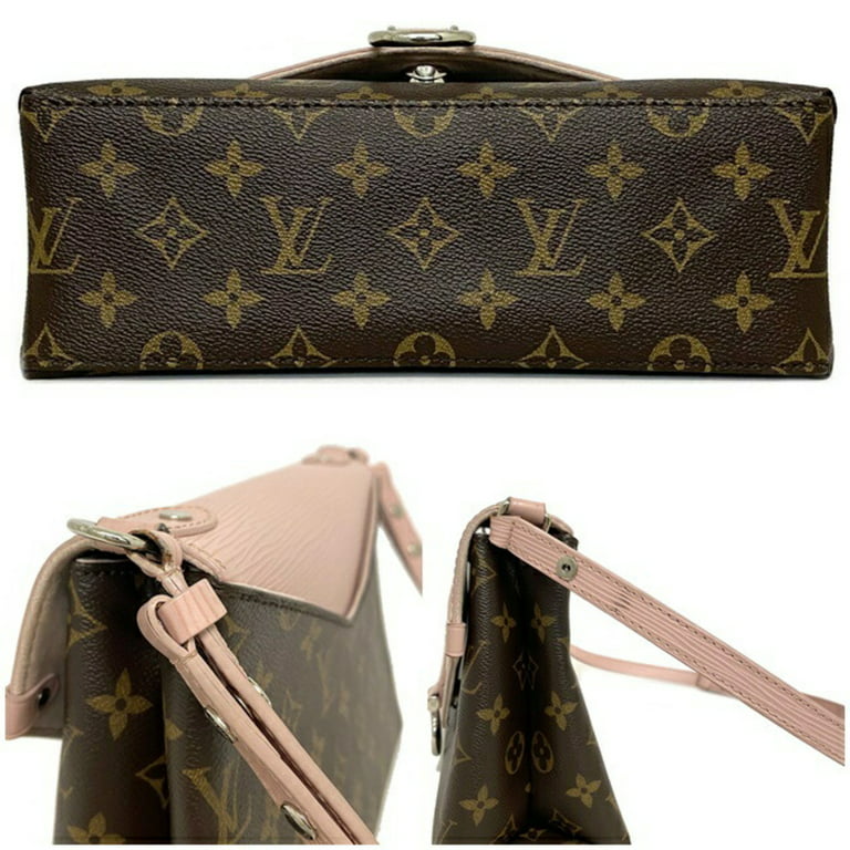 pink and brown lv bag