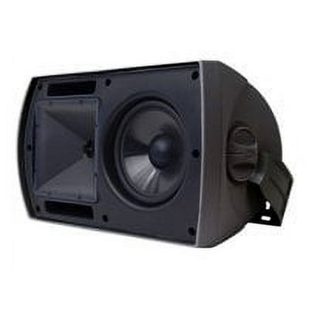 Klipsch - 6-1/2" 2-Way Outdoor Loudspeakers (Pair) - Black
