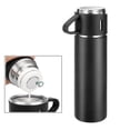 thumbnail image 1 of Stainless Steel Thermo Vacuum Insulated Bottle with Cup for Coffee Hot drink and Cold drink water flask., 1 of 7