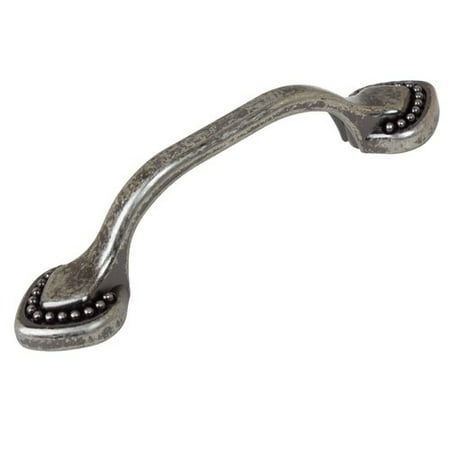 Pendant Pulls Cabinet Hardware - GlideRite Hardware Beaded Spade Cabinet 3'' Center Arch Pull