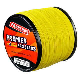 POWER PRO Spectra Fiber Braided Fishing Line, Hi-Vis Yellow, 150YD/15LB :  Superbraid And Braided Fishing Line : Sports & Outdoors 