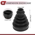 thumbnail image 4 of Kit de bota de junta CV interior No.31607545107 con abrazaderas para BMW X5 2007-2018, 4 of 7