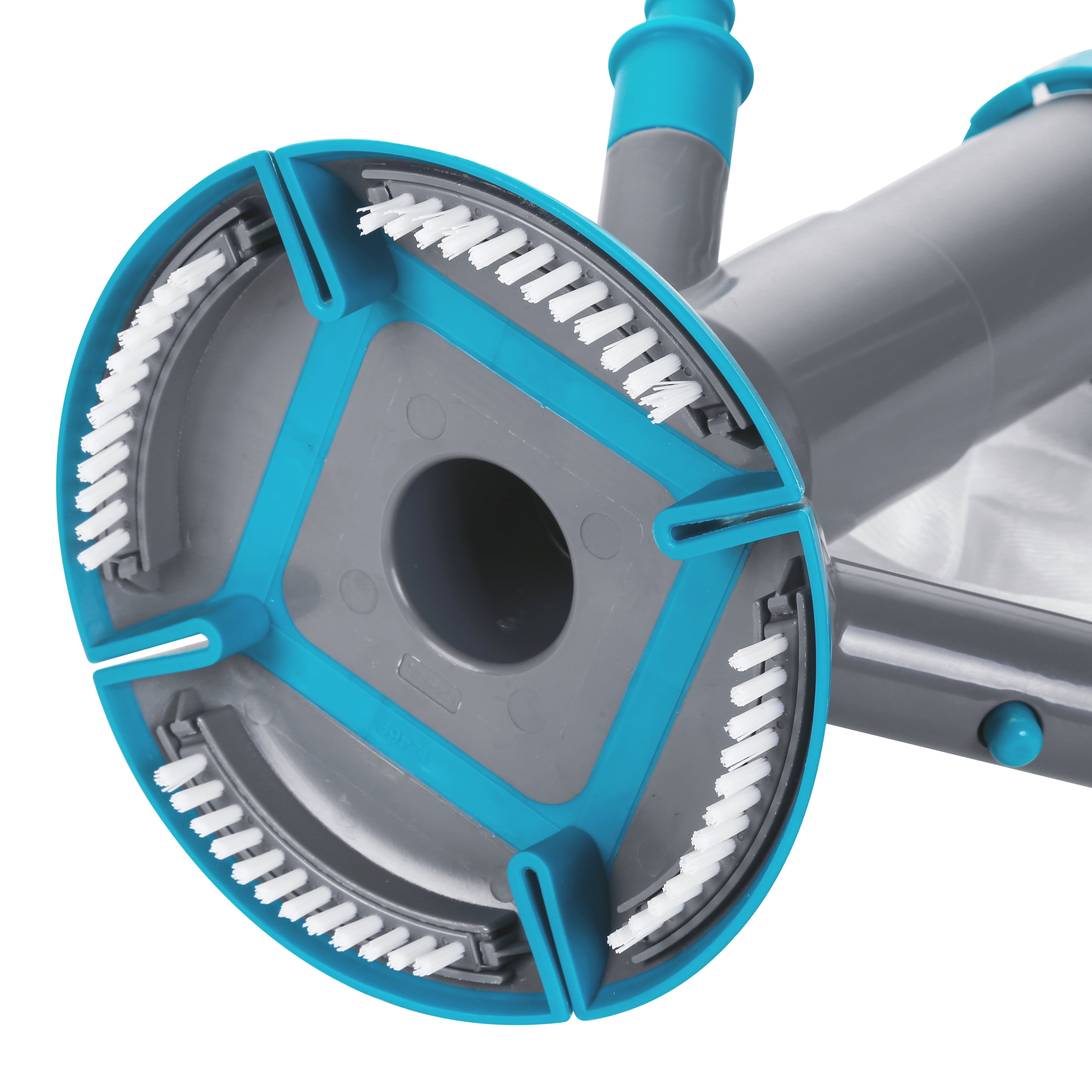 Mainstays Spa Vacuum with 360 Flexible Sides in Gray & Teal - 10.5 in x 6 in x 10.75 in - 0.65 lb