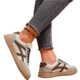 thumbnail image 6 of Casual Sneakers for Women Lightweight Lace Up Tennis Shoes | Non-slip Lace Up Fashion Sneaker, Round Toe Retro Walking Shoes, 2026 Trendy Comfortable Trainers, 37, 6 of 8