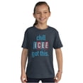 thumbnail image 4 of Official Icee Logo Chill I Got This Crewneck T Shirts Boy Girl Teen Brisco Brands L, 4 of 6