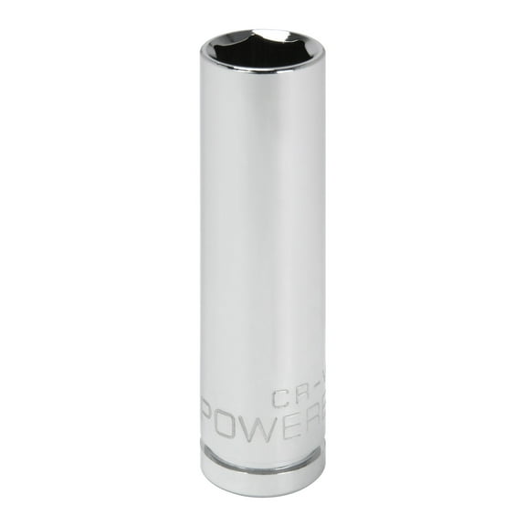 Powerbuilt 3/8 Inch Drive x 12 MM 6 Point Deep Socket - 641212