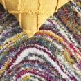 thumbnail image 6 of Safavieh Fiesta Jeremy Chevron Shag Area Rug, Multi, 5'1" x 7'6", 6 of 11