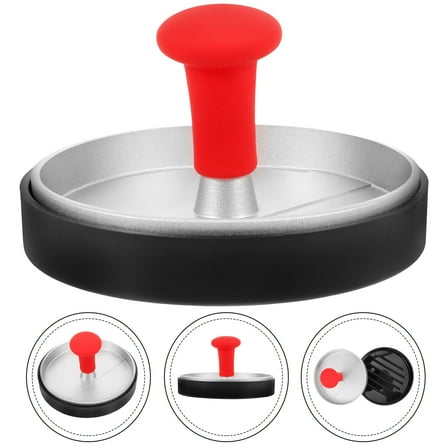 Worgeous Hamburger Patty Maker Press Aluminum Alloy Compact and Portable Kitchen Tools 1 Set