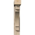 thumbnail image 2 of Ekena Millwork 5 1/2"W x 30"D x 30"H Merced Block Smooth Bracket w/ Offset Brace, Douglas Fir, 2 of 25