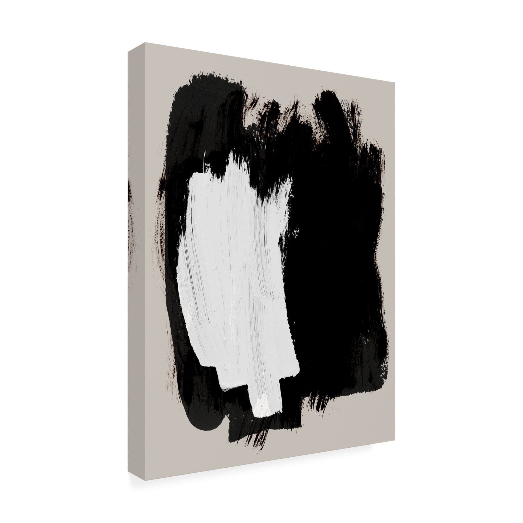 Trademark Fine Art Mareike Bohmer Abstract Brush Strokes 16 Canvas Wall Art