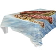thumbnail image 1 of EREHome Watercolor Turtle Tablecloth 60x120 inches, 1 of 4