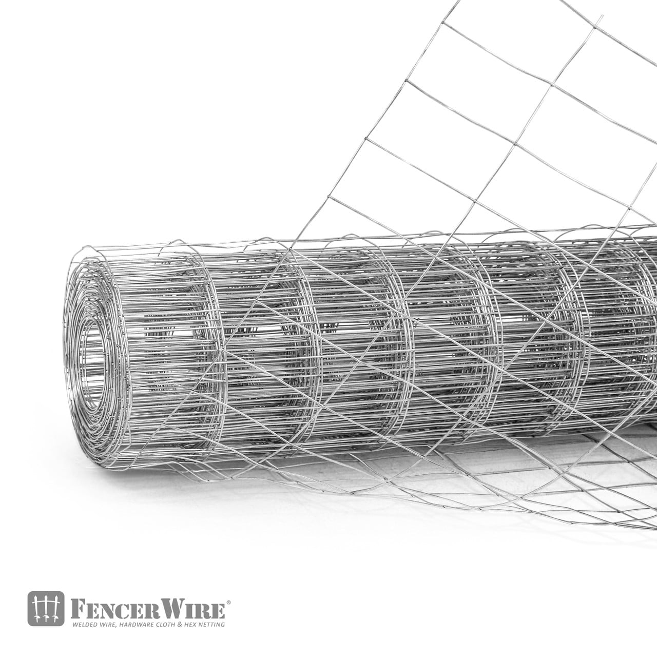 Fencer Wire 14 Gauge Galvanized Welded Wire Fence, 2" x 4" Mesh Opening