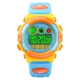 thumbnail image 1 of Reloj deportivo impermeable para niños Reloj de pulsera con alarma con luz de fondo y esfera redonda para niños Eigraketly EL4551-07, 1 of 2