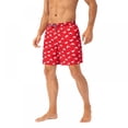 thumbnail image 2 of Maxcozy Men's Elastic Waist Beach Casual Breathable Shorts with Pockets, 2 of 5