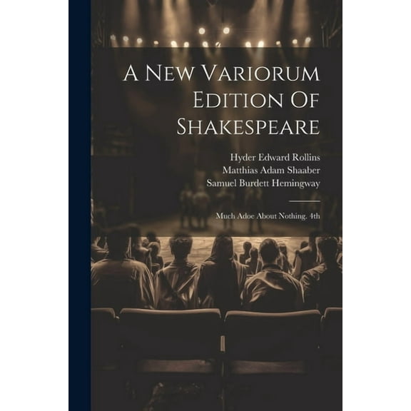 A New Variorum Edition Of Shakespeare (Paperback)
