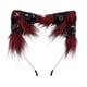 thumbnail image 1 of Diadema con orejas de gato para Halloween, accesorio decorativo de moda para mascaradas Rojo Negro, 1 of 8