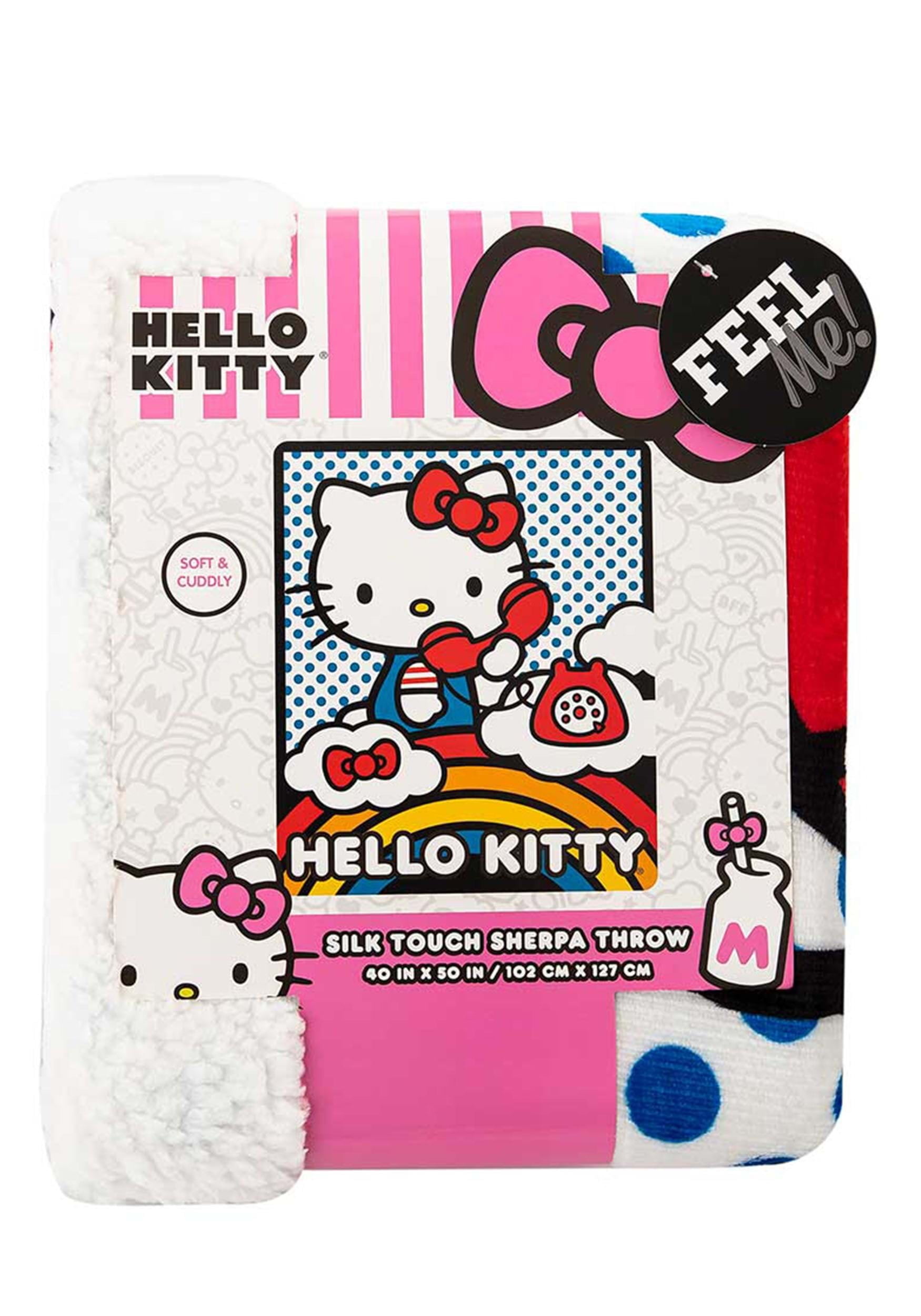 Hello Kitty Free Time standard size Sham pink by Sanrio 20" x 30" 
