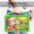 thumbnail image 7 of Mantto for Lenovo Tab P11 11 inch Case TB-J606F TB-J606X Tablet Case for Kids - Durable Lightweight EVA Shockproof Protective Handle Stand Cover with Pencil Holder, Green, 7 of 7